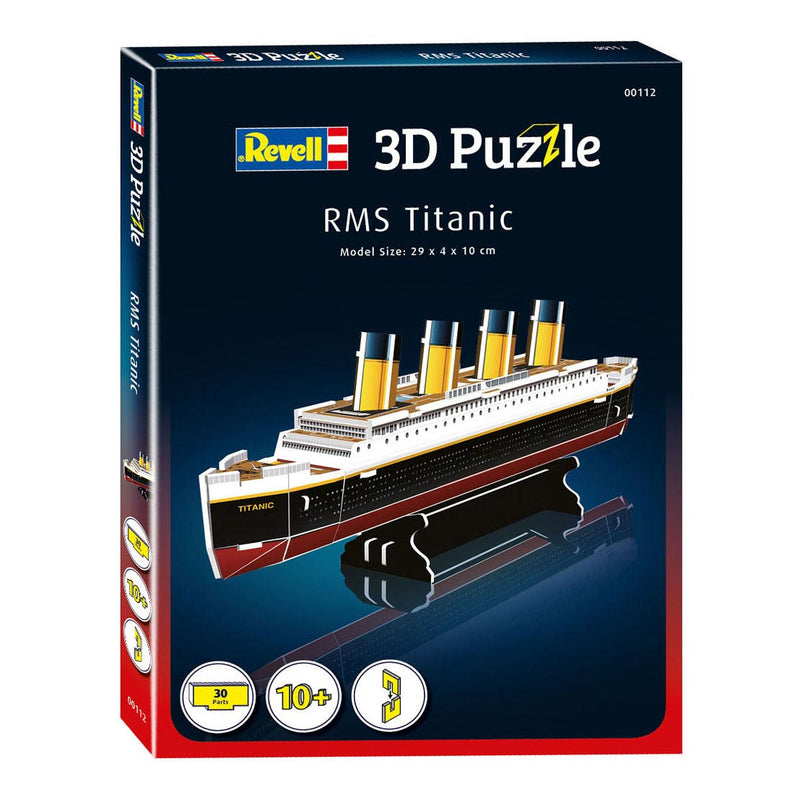Load image into Gallery viewer, Revell 3d puzzel bouwpakket - rms titanic 30st.
