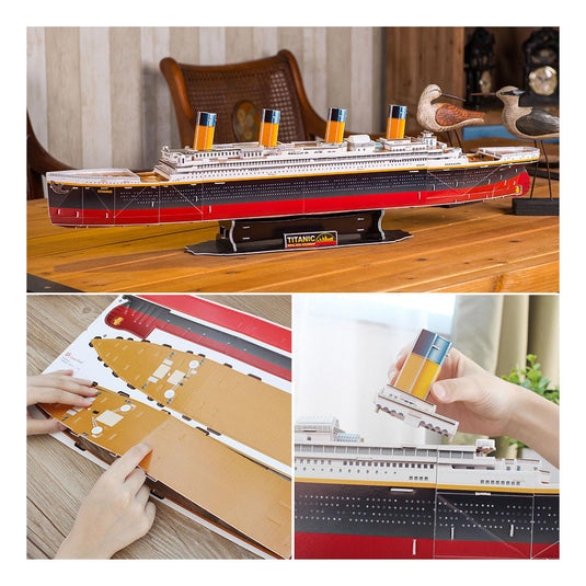 Revell 3d puzzel bouwpakket - rms titanic 113st.