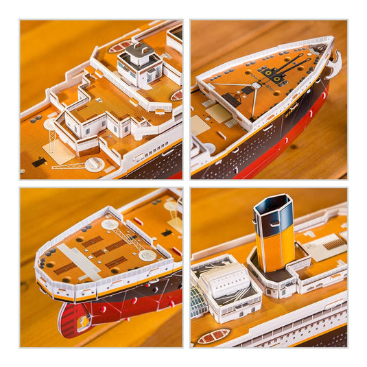 Revell 3d puzzel bouwpakket - rms titanic 113st.