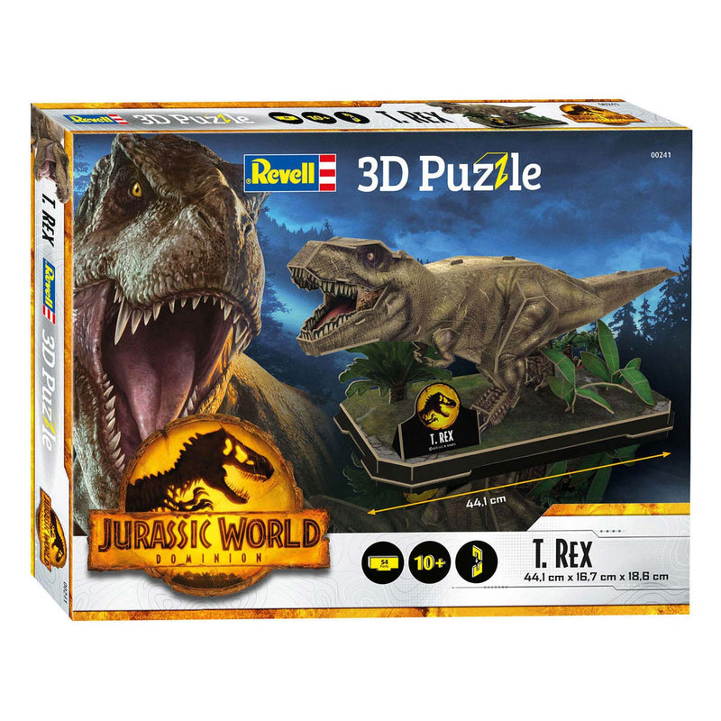 Load image into Gallery viewer, Revell 3d puzzel bouwpakket - jurassic world dominion t-rex
