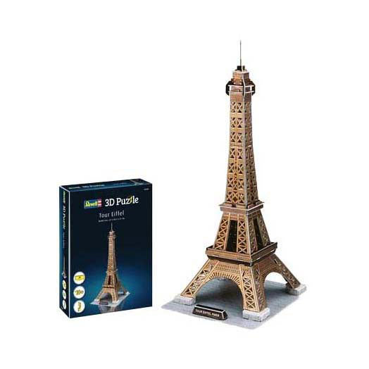 Revell 3d puzzel bouwpakket eiffel tower - 39dlg.