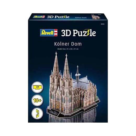 Load image into Gallery viewer, Revell 3d puzzel bouwpakket cologne cathedral - 179dlg.
