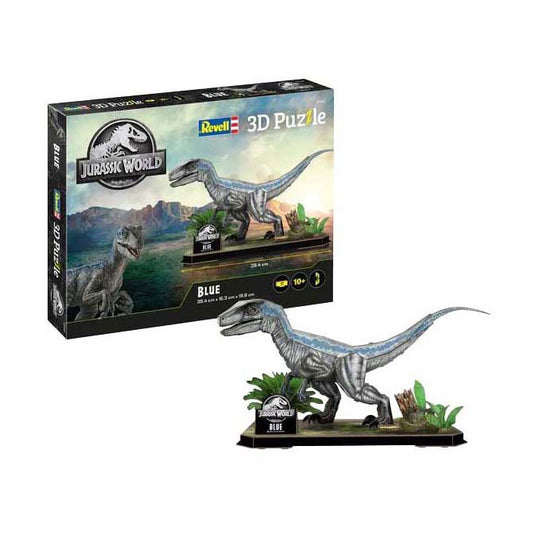 Revell 3d puzzel bouwpakket jurassic world - velociraptor - 57dlg.