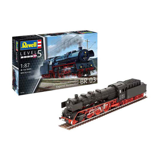 Revell modelbouwpakket - express locomotive 1:87 - 136dlg.