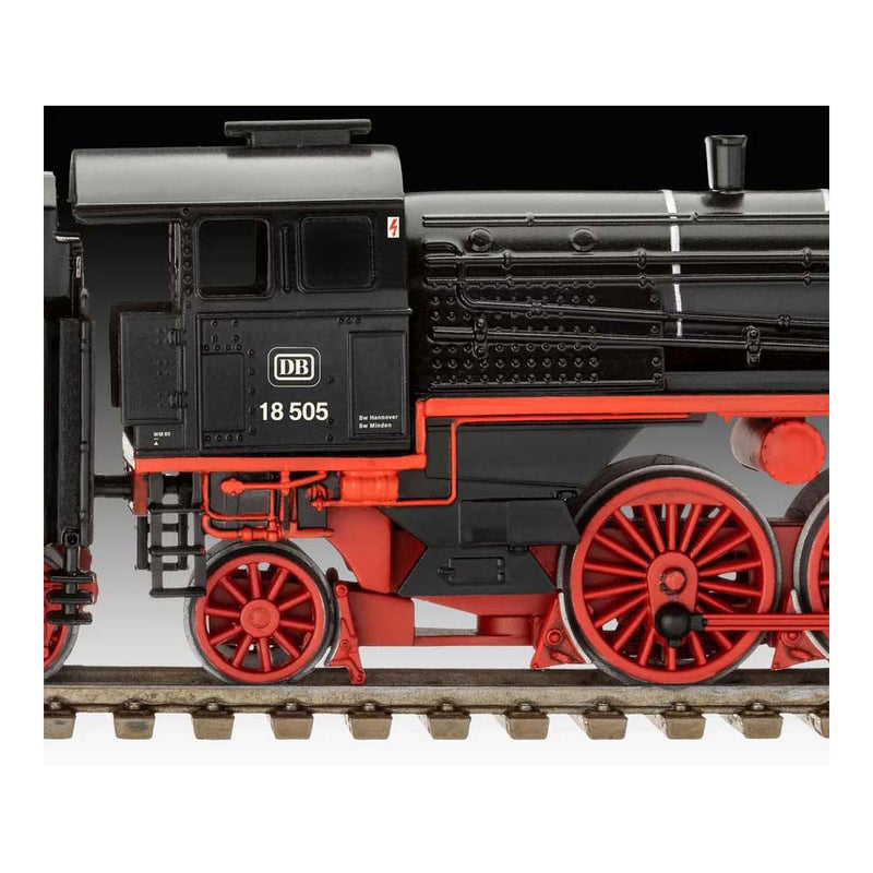 Load image into Gallery viewer, Revell modelbouwpakket militaire voertuigen - 02167 baureihe 18 505 - tender 2'3' t 38 - stoomlocomotief plastic - 1:87 - modelbouw
