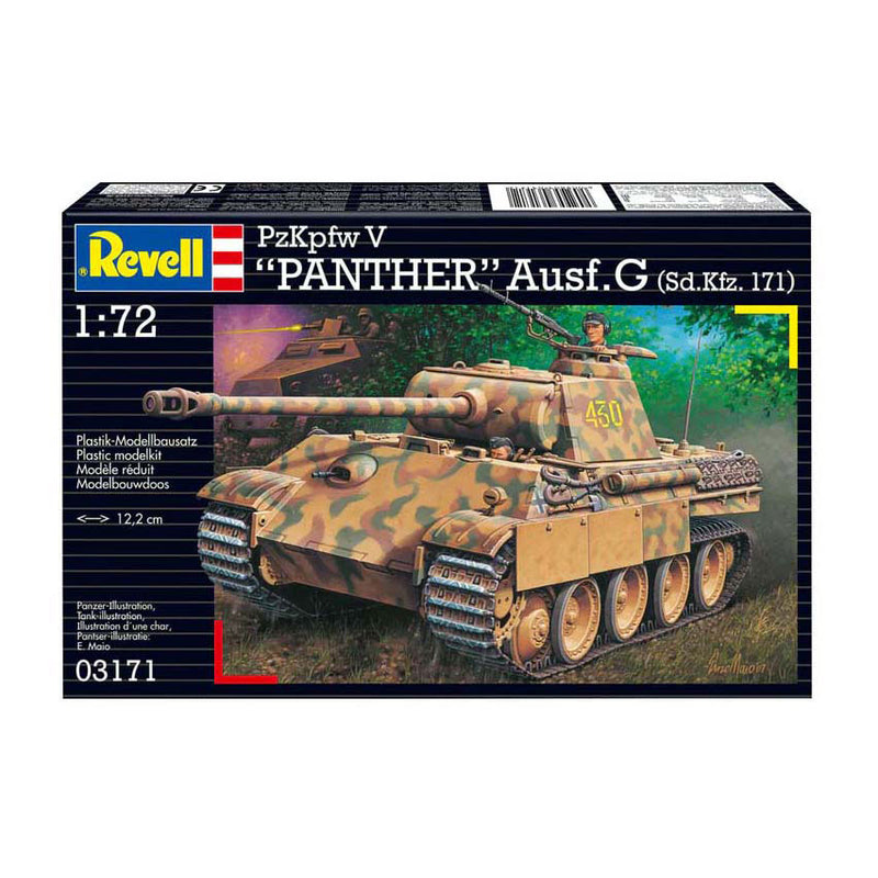 Load image into Gallery viewer, Revell modelbouwpakket - panther ausf.g 1:72 - 124dlg.
