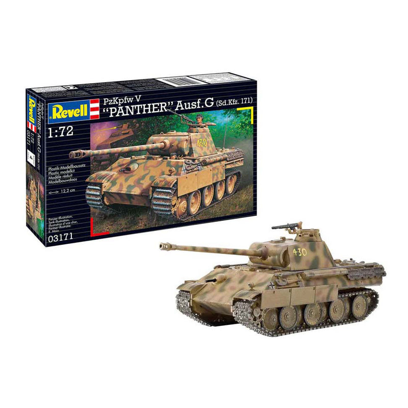 Load image into Gallery viewer, Revell modelbouwpakket - panther ausf.g 1:72 - 124dlg.
