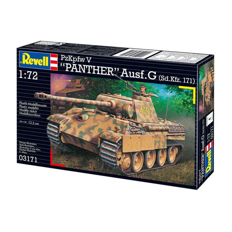 Load image into Gallery viewer, Revell modelbouwpakket - panther ausf.g 1:72 - 124dlg.
