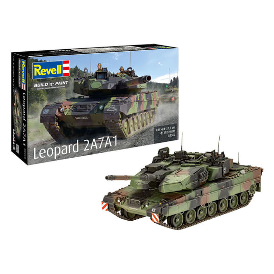 Revell modelbouwpakket - leopard 2a7a1 1:35 - 250dlg.