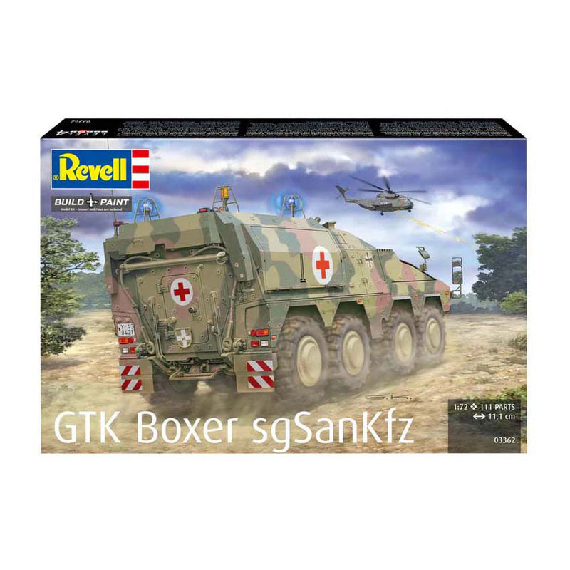 Load image into Gallery viewer, Revell modelbouwpakket - gtk boxer sgsankfz 1:72 - 111st.
