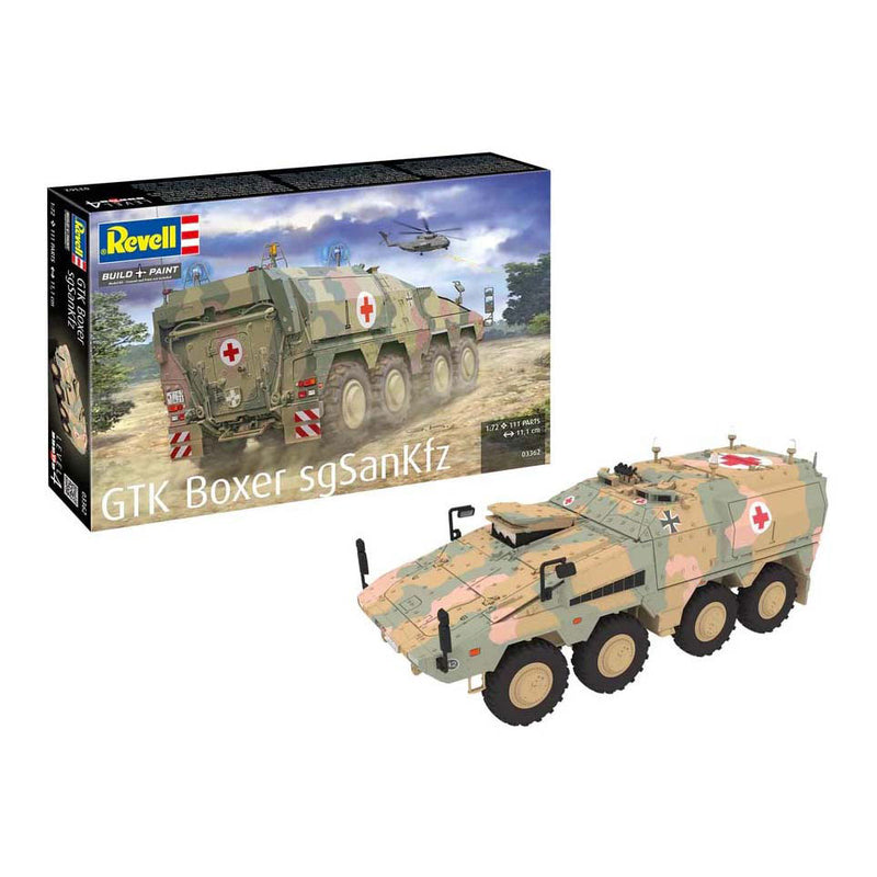 Load image into Gallery viewer, Revell modelbouwpakket - gtk boxer sgsankfz 1:72 - 111st.
