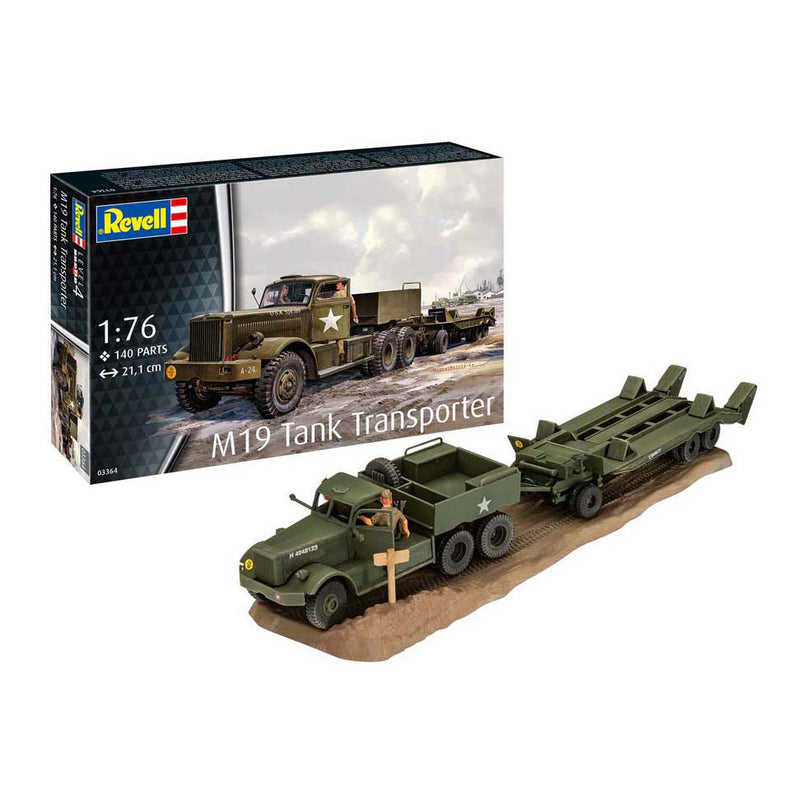 Load image into Gallery viewer, Revell modelbouwpakket - m19 tank transporter 1:76 - 140dlg.
