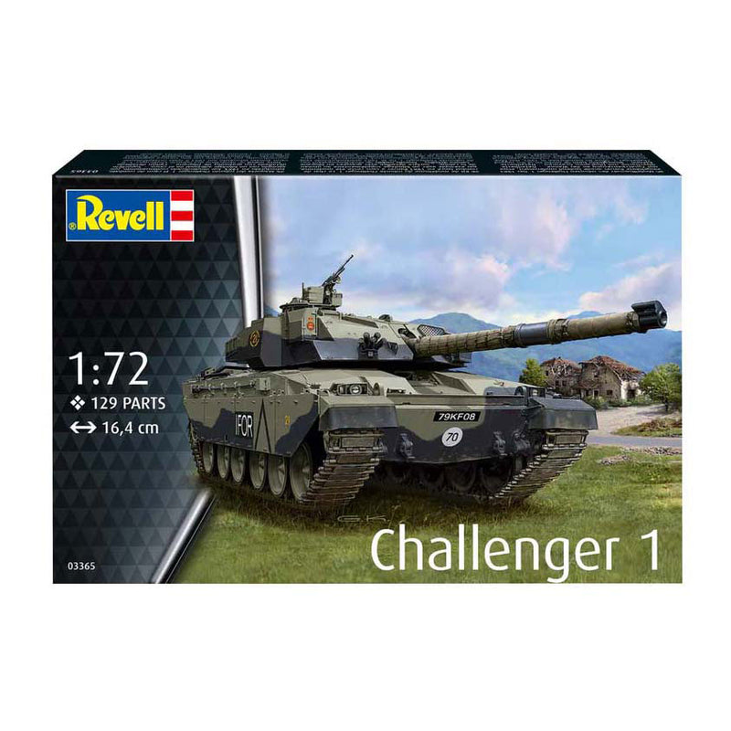 Load image into Gallery viewer, Revell modelbouwpakket - challenger 1 1:72 - 129dlg.
