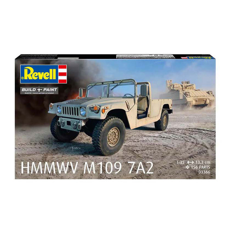 Load image into Gallery viewer, Revell modelbouwpakket - hmmwv m109 7a2 1:35 - 156dlg.
