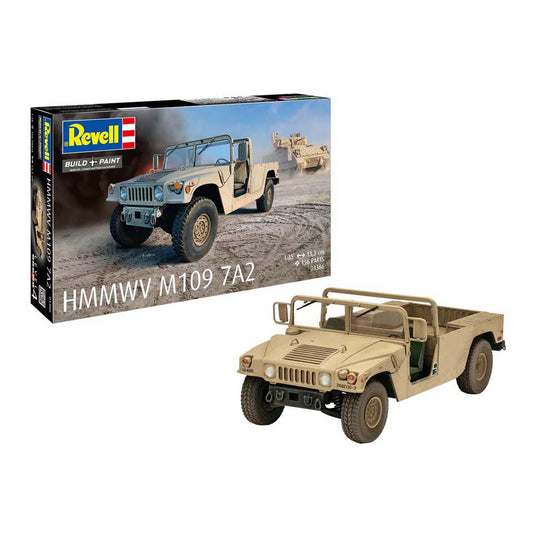 Revell modelbouwpakket - hmmwv m109 7a2 1:35 - 156dlg.