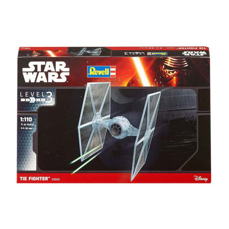 Load image into Gallery viewer, Revell modelbouwpakket - ruimtevaart - star wars tie fighter 1:110 - 22dlg.
