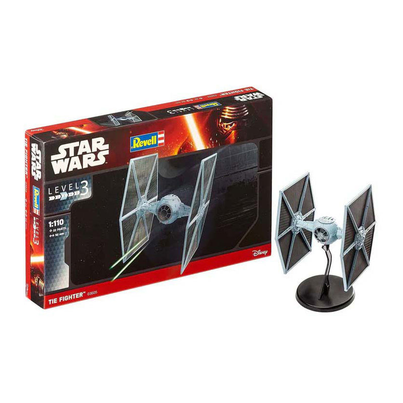 Load image into Gallery viewer, Revell modelbouwpakket - ruimtevaart - star wars tie fighter 1:110 - 22dlg.
