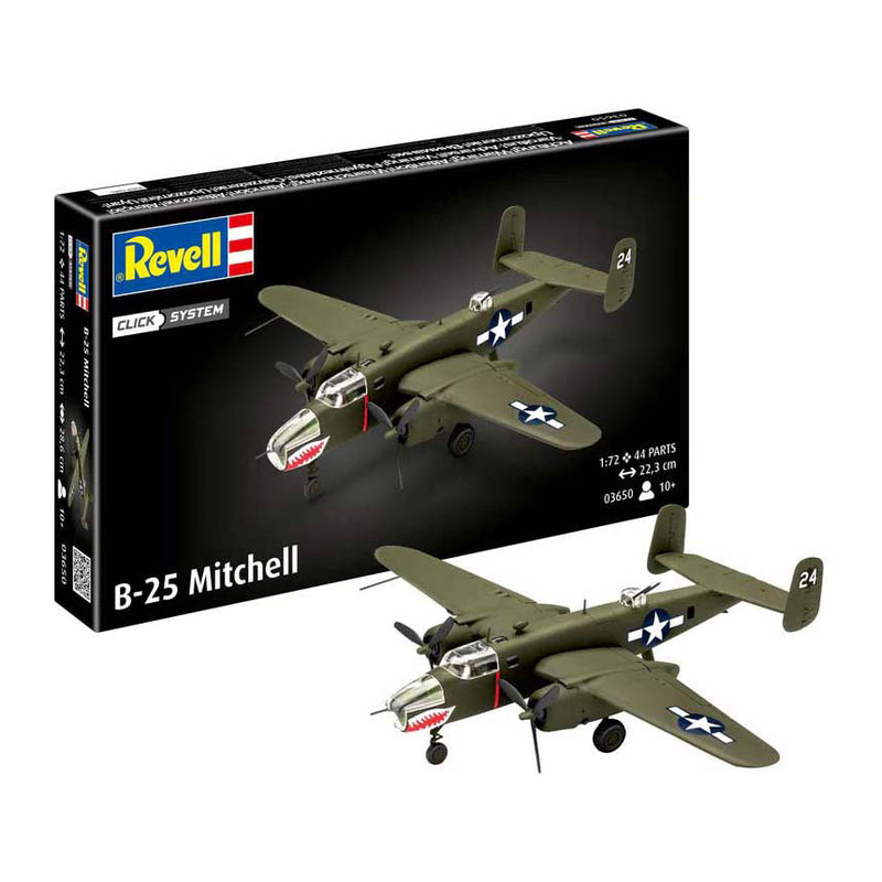 Load image into Gallery viewer, Revell modelbouwpakket militaire voertuigen - 03650 b-25 mitchell easy-click-system plastic - 1:72 - modelbouw
