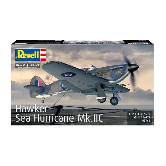 Revell modelbouwpakket - hawker sea hurricane mk.iic 1:32 - 162dlg.