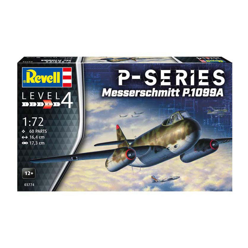 Load image into Gallery viewer, Revell modelbouwpakket - messerschmitt p.1099a 1:72 - 60dlg.
