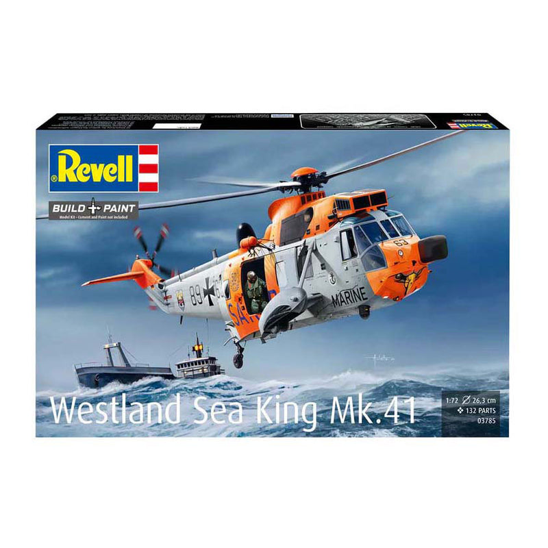 Load image into Gallery viewer, Revell modelbouwpakket - westland sea king mk. 41 1:72 - 132dlg.
