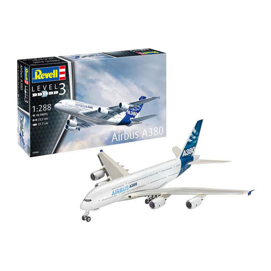 Revell modelbouwpakket - airbus a380 1:288 - 25dlg.