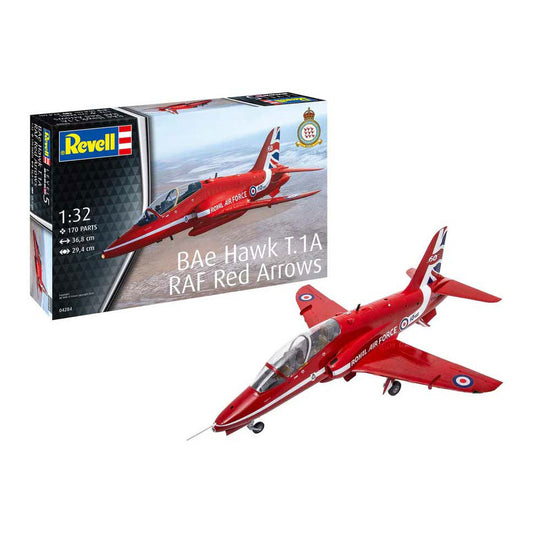 Revell modelbouwpakket - bae hawk t.1a - red arrows 1:32 - 170dlg.