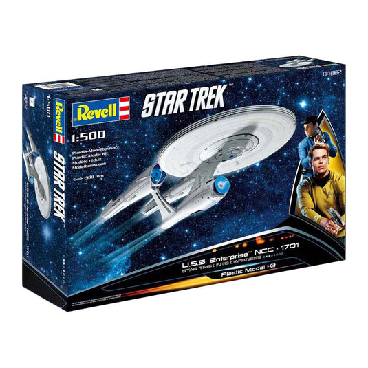 Revell modelbouwpakket militaire voertuigen - 04882 u.s.s. enterprise ncc-1701 - into darkness plastic - 1:500 - modelbouw