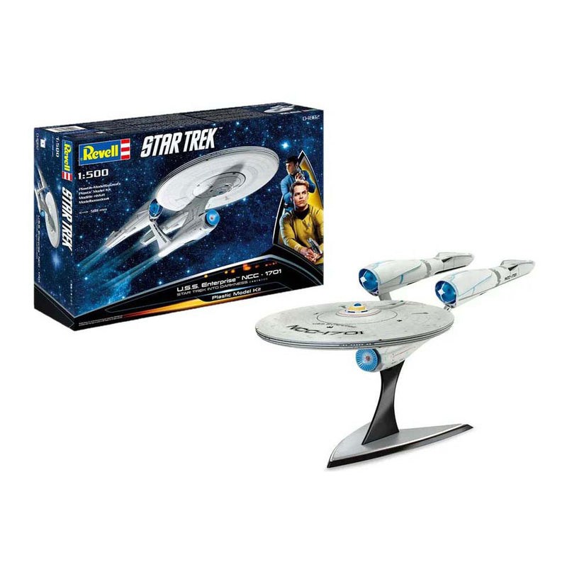 Load image into Gallery viewer, Revell modelbouwpakket militaire voertuigen - 04882 u.s.s. enterprise ncc-1701 - into darkness plastic - 1:500 - modelbouw
