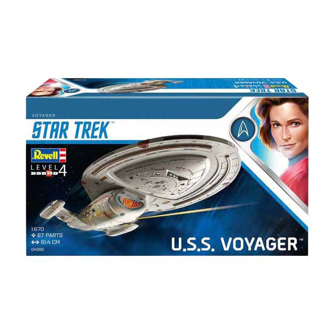 Load image into Gallery viewer, Revell modelbouwpakket - u.s.s. voyager ncc-74656 1:670 - 67dlg,
