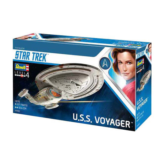 Revell modelbouwpakket - u.s.s. voyager ncc-74656 1:670 - 67dlg,