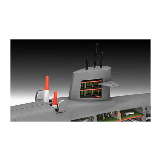 Revell modelbouwpakket - s.s.b. abraham lincoln 1:253 - 158dlg.