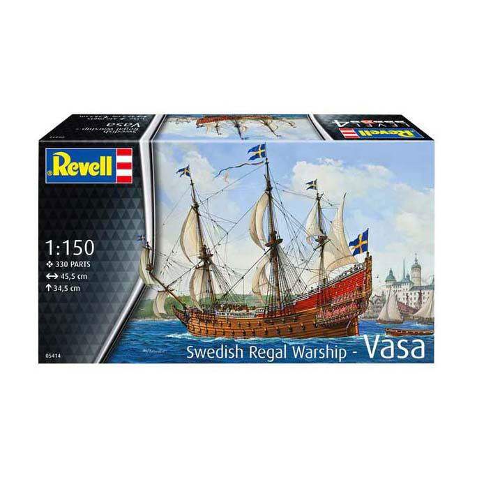 Load image into Gallery viewer, Revell modelbouwpakket - swedish regal ship vasa 1:150 - 330dlg.

