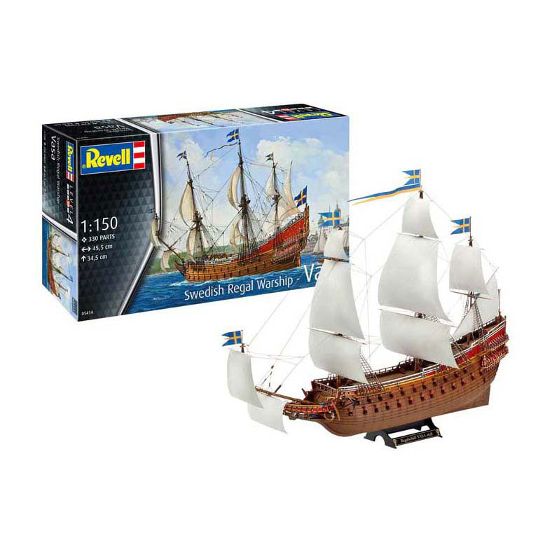 Load image into Gallery viewer, Revell modelbouwpakket - swedish regal ship vasa 1:150 - 330dlg.

