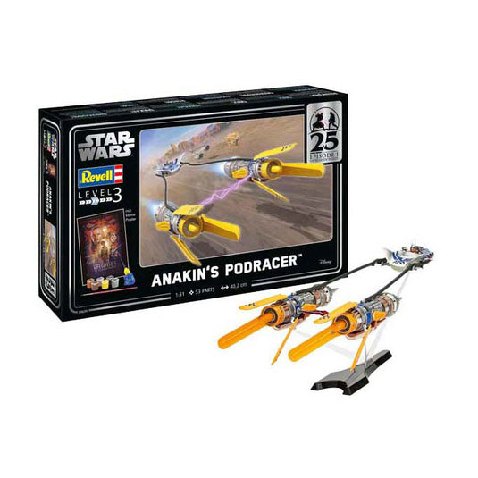 Revell modelbouwpakket star wars - anakin's podracer 1:31 - 53dlg.