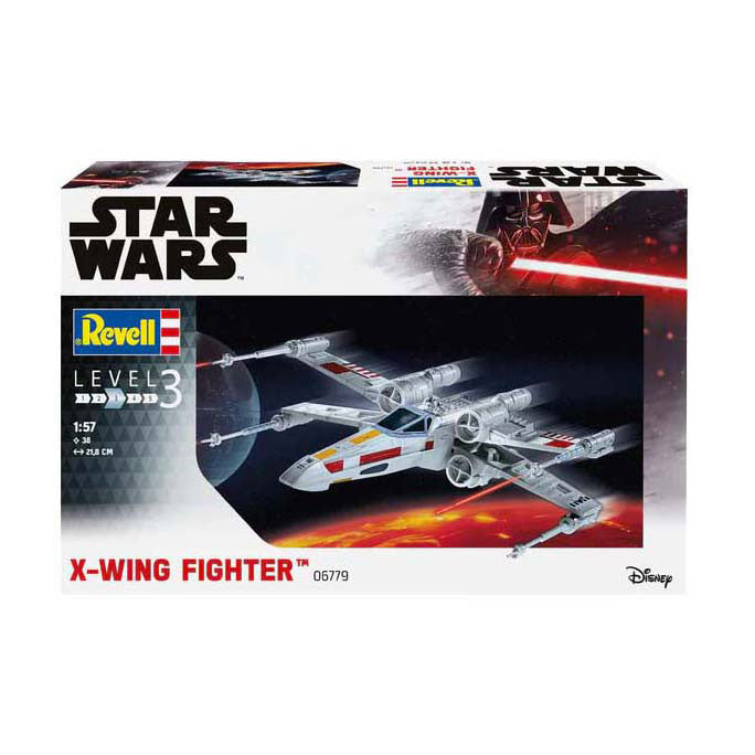 Load image into Gallery viewer, Revell modelbouwpakket star wars - x-wing fighter 1:57 - 38dlg.
