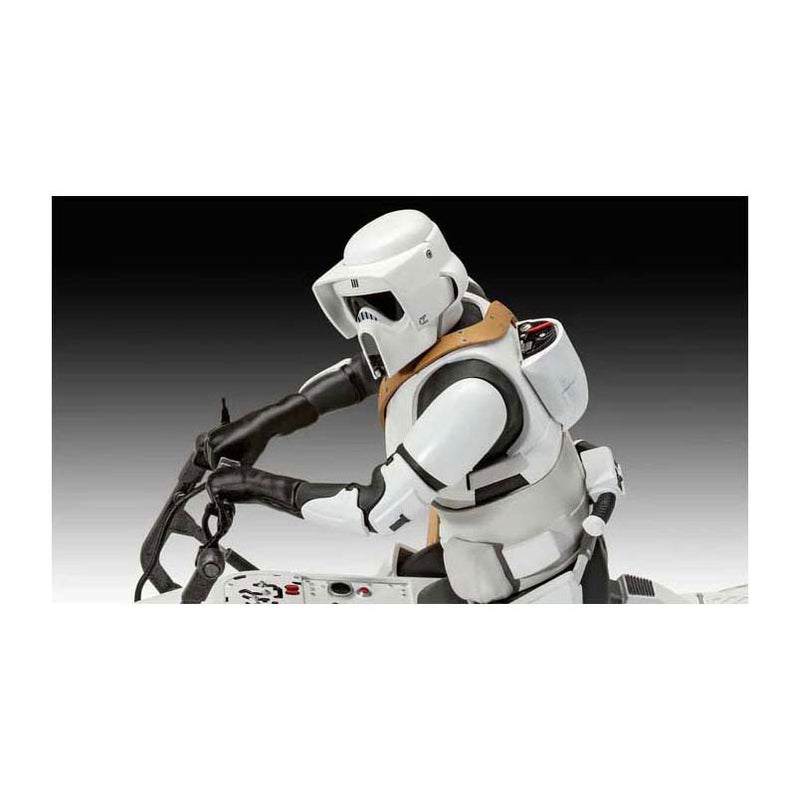 Load image into Gallery viewer, Revell modelbouwpakket star wars - speeder bike the mandalorian 1:12 - 102dlg.
