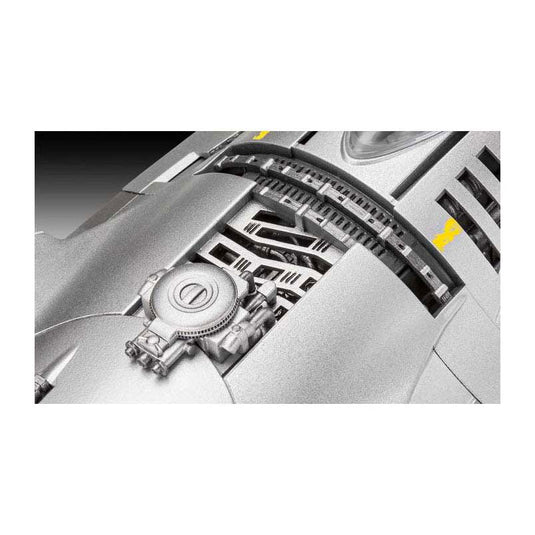 Revell modelbouwpakket star wars - n1 starfighter the mandalorian 1:24 - 77dlg.