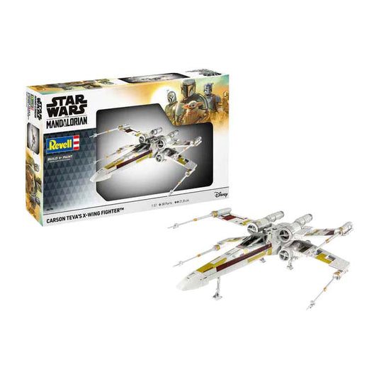 Revell modelbouwpakket star wars - the mandalorian: x-wing of carson teva 1:57 - 38dlg.