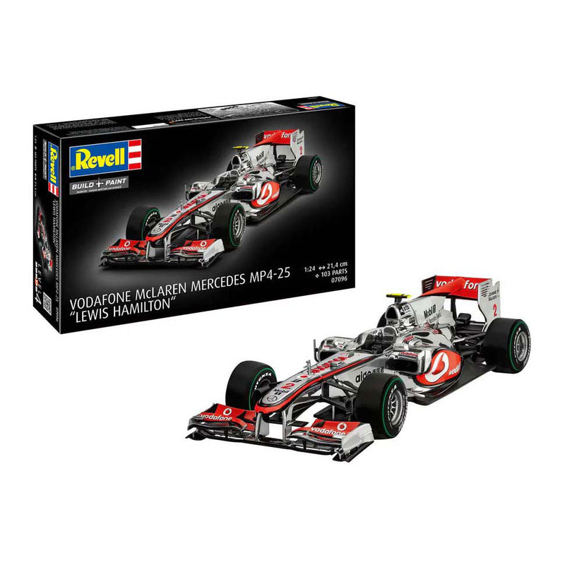 Load image into Gallery viewer, Revell modelbouwpakket - vodafone mclaren mercedes mp4-25 l. hamilton 1:24 - 103dlg.
