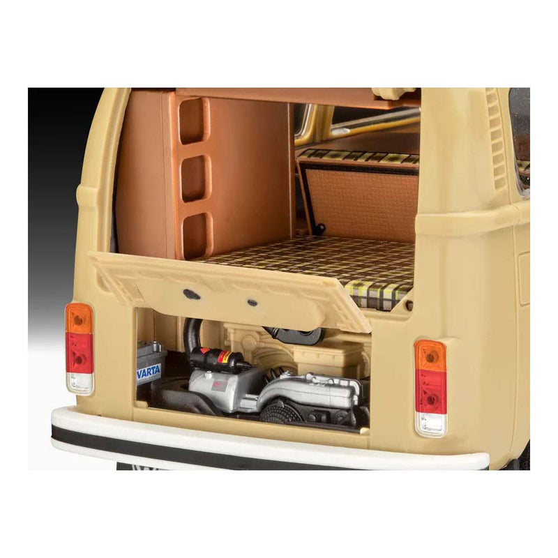 Load image into Gallery viewer, Revell modelbouwpakket auto - 07676 volkswagen vw t2 camper bus - easy click system plastic - 1:24 - modelbouw
