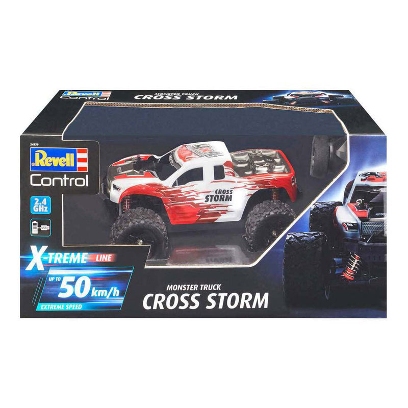 Load image into Gallery viewer, Revell rc 2,4ghz x-treme monster truck - cross storm 1:18
