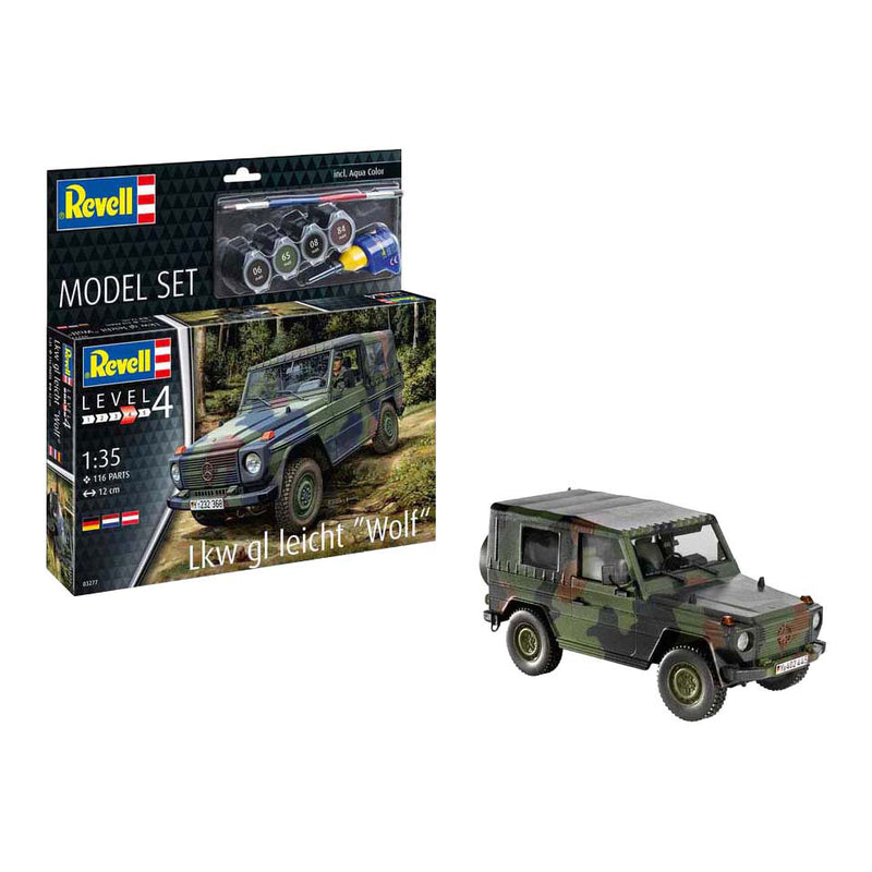 Load image into Gallery viewer, Revell modelbouwpakket - lkw gl leicht wolf 1:35 - 116dlg.
