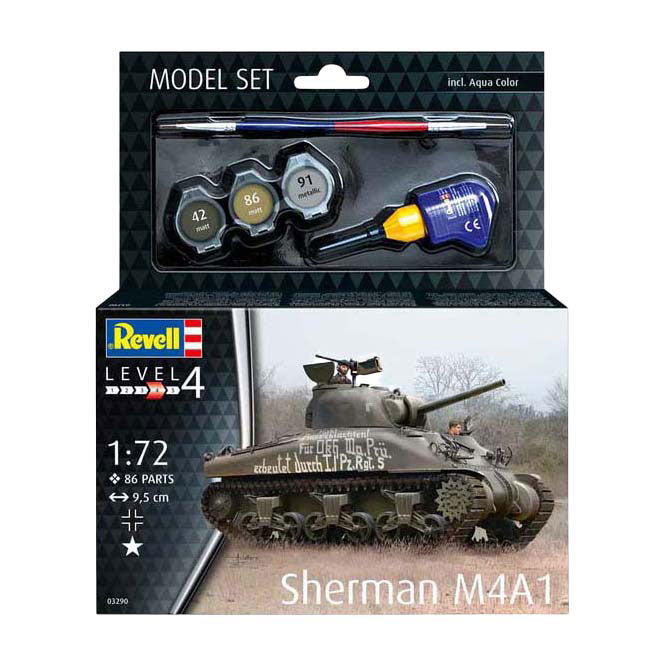 Load image into Gallery viewer, Revell modelbouwpakket - sherman m4a1 1:72 - 86dlg.
