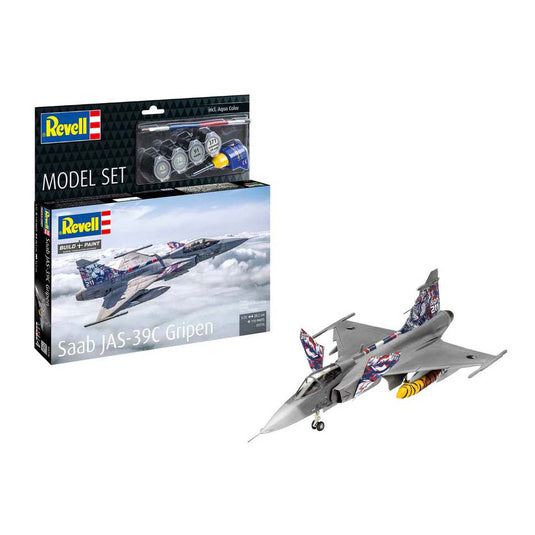 Revell modelbouwpakket - saab jas-39c gripen 1:72 - 110dlg.