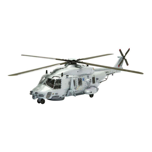 Revell modelbouwpakket - nh90 nfh navy 1:72 - incl. aqua color basiskleuren verf