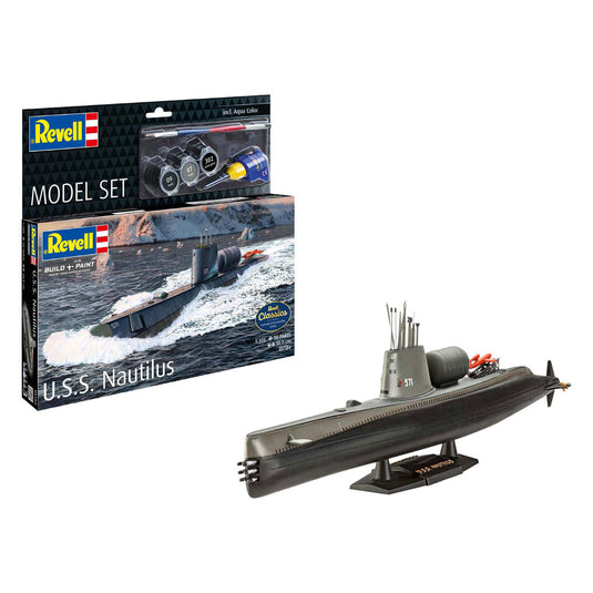 Revell modelbouwpakket - u.s.s. nautilus 1:305 - 30dlg.