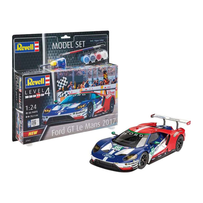 Load image into Gallery viewer, Revell modelbouwpakket - ford gt le mans 1:24 - 88dlg. - incl. basiskleuren verf
