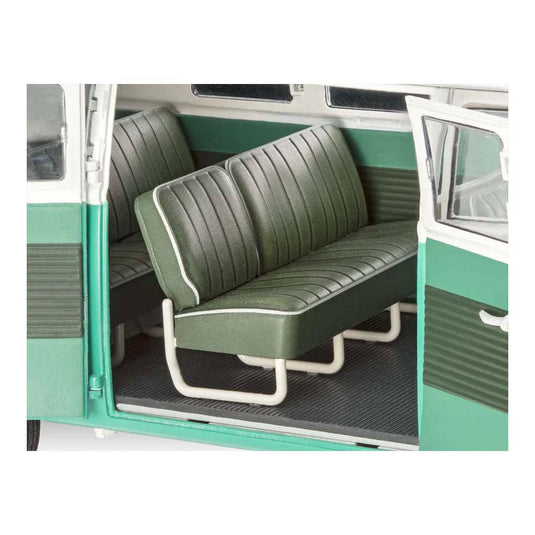 Revell modelbouwpakket - vw t1 bus 1:24 - 146dlg. - incl. basiskleuren verf
