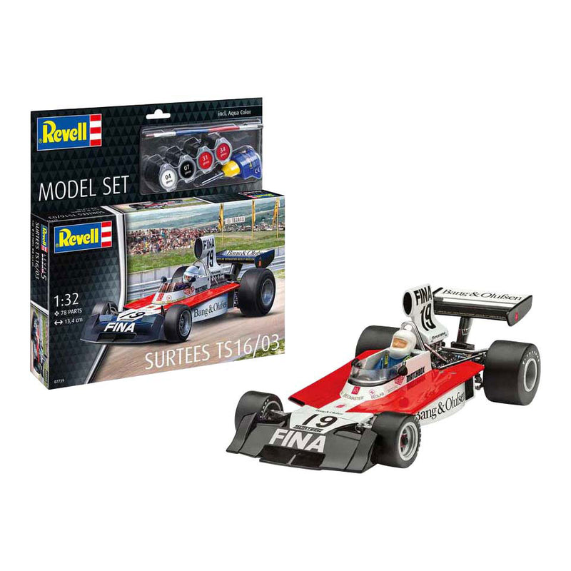Load image into Gallery viewer, Revell modelbouwpakket - surtees ts16 03 formule 1 1:32 - 78dlg. - incl. basiskleuren verf
